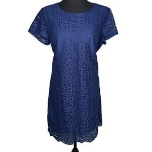 knee length dresses for ladies Sequin Lace Midi Cocktail Dress with Short Sleeves main image 1